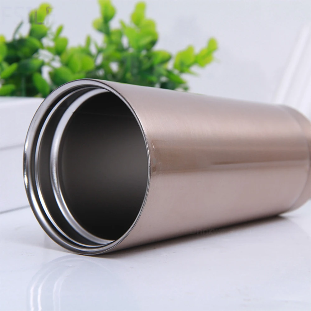 

Stainless Steel Coffee Mug 500ml Thermo Mug With lid Beer Mugs For Tea Cup Vacuum Flask Metal Cup Drink Straw Travel Cups Caneca