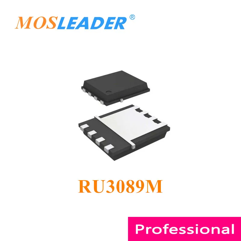 

Mosleader RU3089M DFN5X6 100PCS 500PCS 1000PCS RU3089 N-Channel 30V 90A Chinese High quality Mosfets