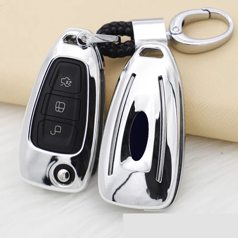 

Car key case for ford fiesta 2019 mondeo mk4 ranger kuga 2 focus mk3 3 fusion 2017 ka f150 s max mondeo edge s-max cmax explorer