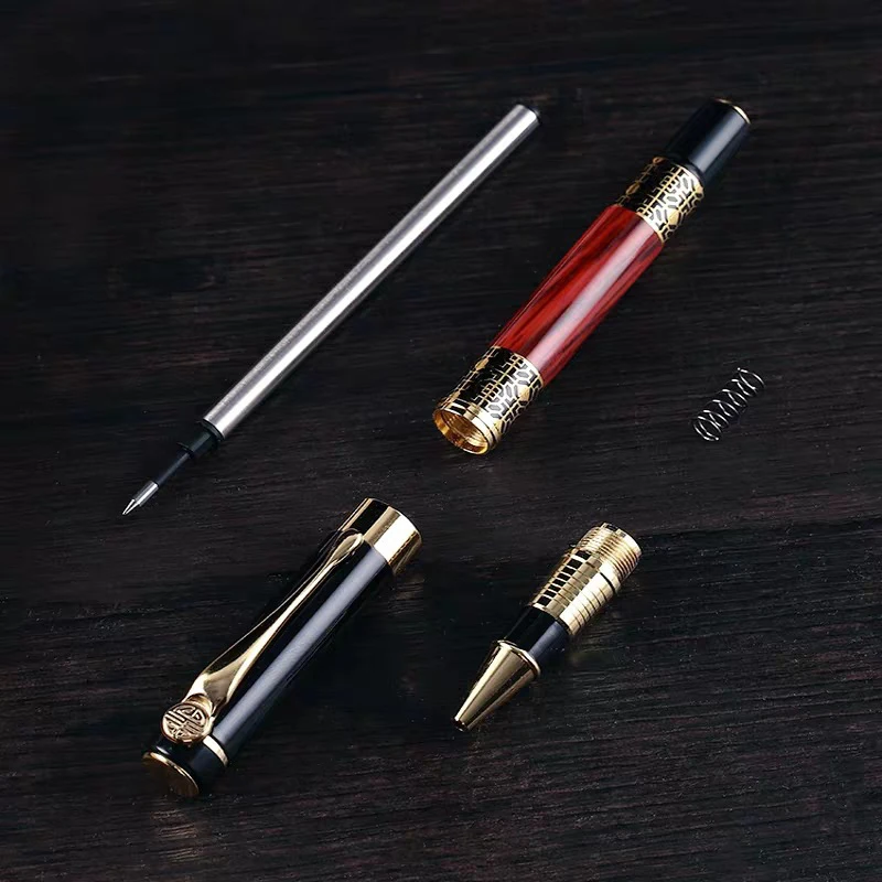 1 шт. High end Бизнес металлическая шариковая ручка китайские отель цифровым пером