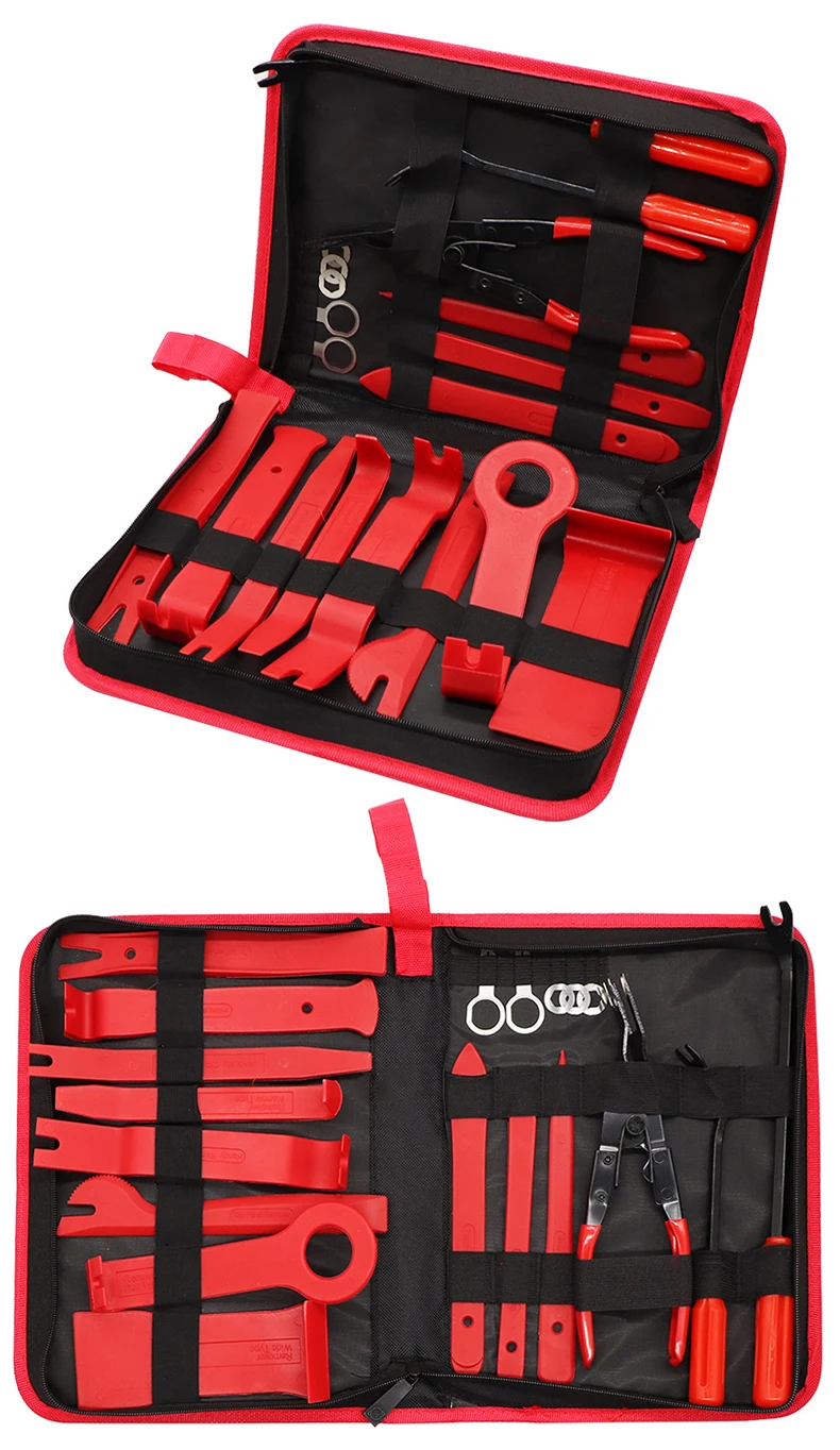 Набор инструментов для снятия обшивки автомобиля 38 шт. с приборной панелью