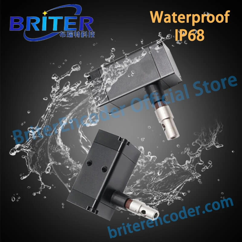 

IP68 Waterproof Displacement Sensor Position Sensor Draw Wire Rope Linear Transducers Pull Wire Encoder Linear encoder absolute