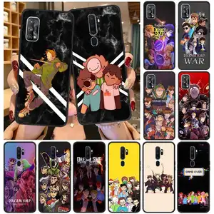 anime dream smp bag fundas case for oppo a52 a53 silicone soft tpu black cover for oppo a9 2020 luxury shockproof shell coque free global shipping