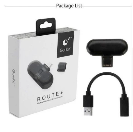 Gulikit Route+ PRO беспроводной CSR Bluetooth 2,1+ EDR type-C USB адаптер аудио передатчик приемопередатчик для nintendo Switch