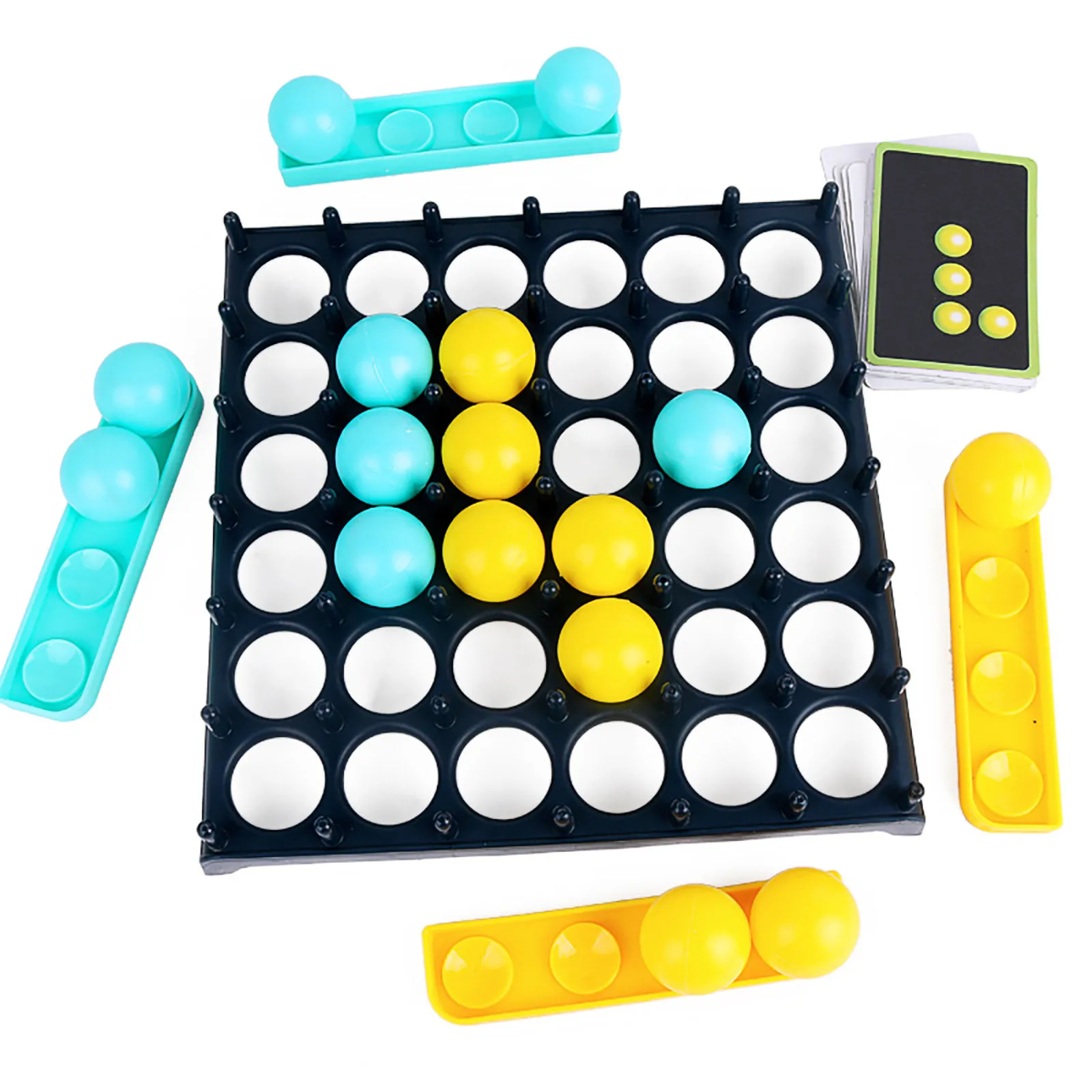 

Table Games Bounce Off Game Activate Ball Game for Kid,Family And Party Desktop Bouncing Toys Jumping Ball Party games toys