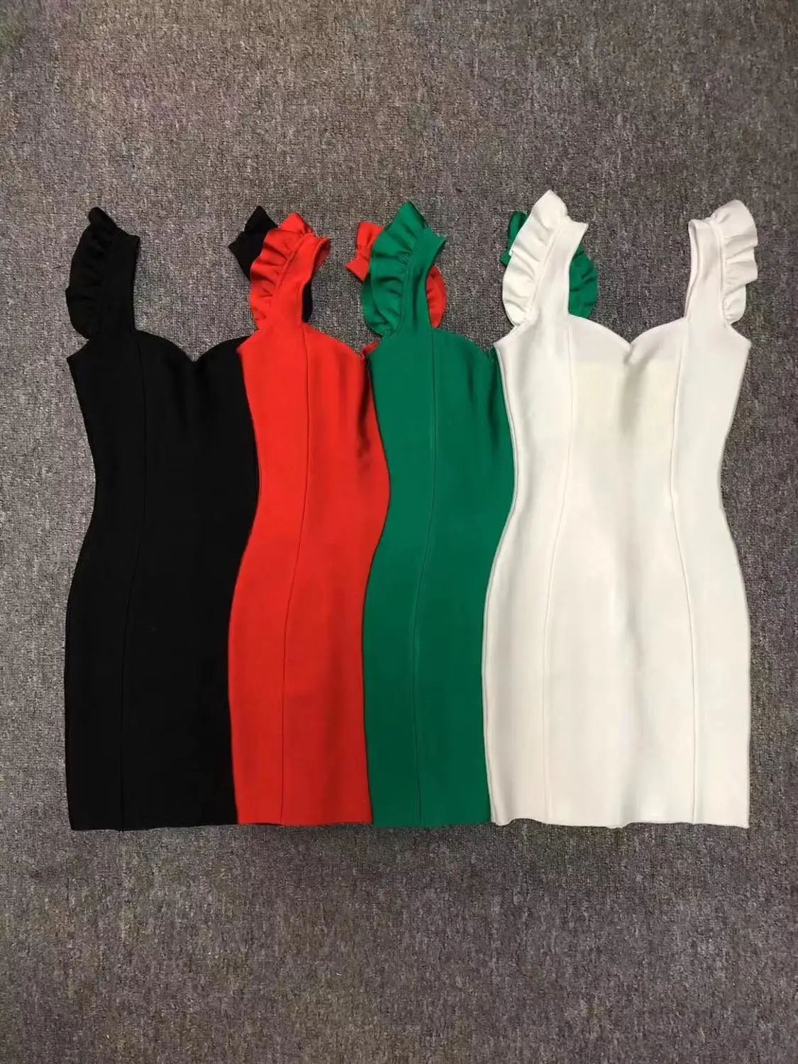 Женское платье без рукавов однотонные вечерние мини платья с оборками и высокой