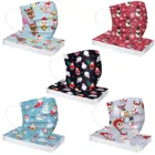 50 шт., одноразовая маска для лица для взрослых