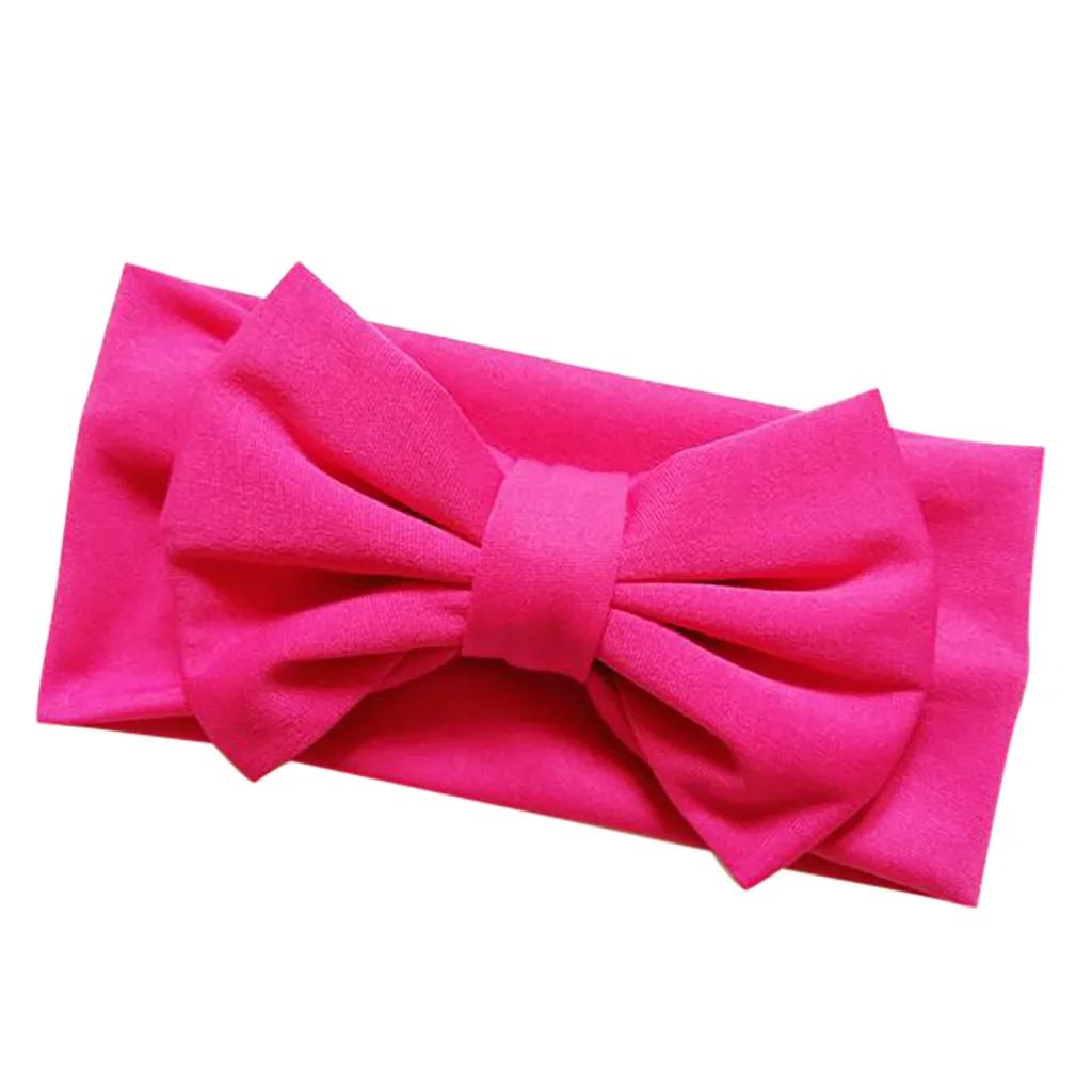 Повязка на голову для девочек милый ободок с большим бантом маленьких принцесс