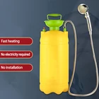 ZhangJi Большая вместительная насадка для душа высокого давления, набор для походов, походов