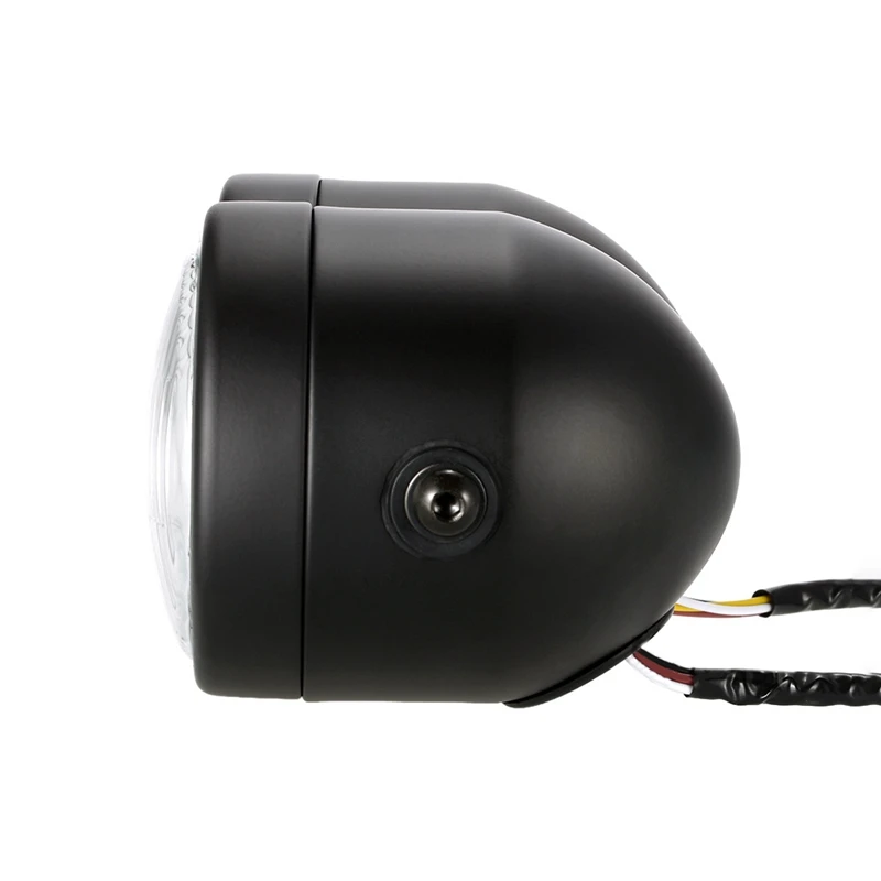 Черная двойная передняя фара для мотоцикла универсальный уличный истребитель