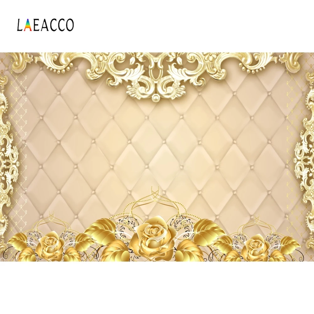 Laeacco Фотофон с изголовьем роскошный фон для фотосъемки в спальню на день рождения индивидуальные фоны для фотостудии