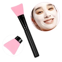 1pc fashion silicone facial face mask brush mask mud mixing brush tool 5 color soft women skin face care tool makeup tools