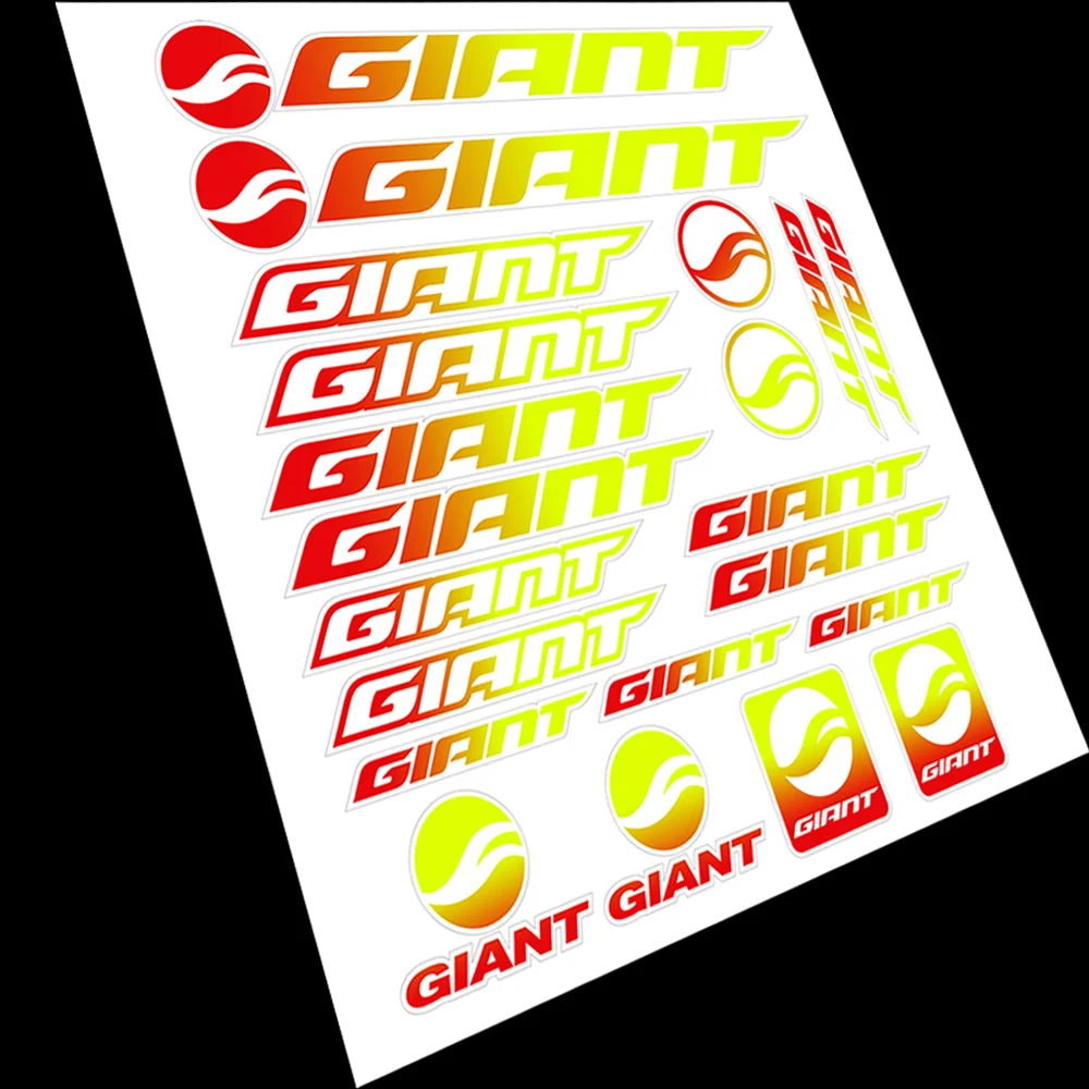 Совместим с гигантской печатью графическая наклейка на раму велосипеда Набор