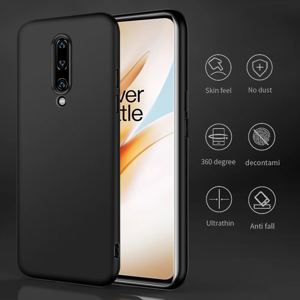 Матовый Мягкий силиконовый чехол для OnePlus Nord 7 7T 8 Pro 6 5 5T Ультратонкий телефона s One