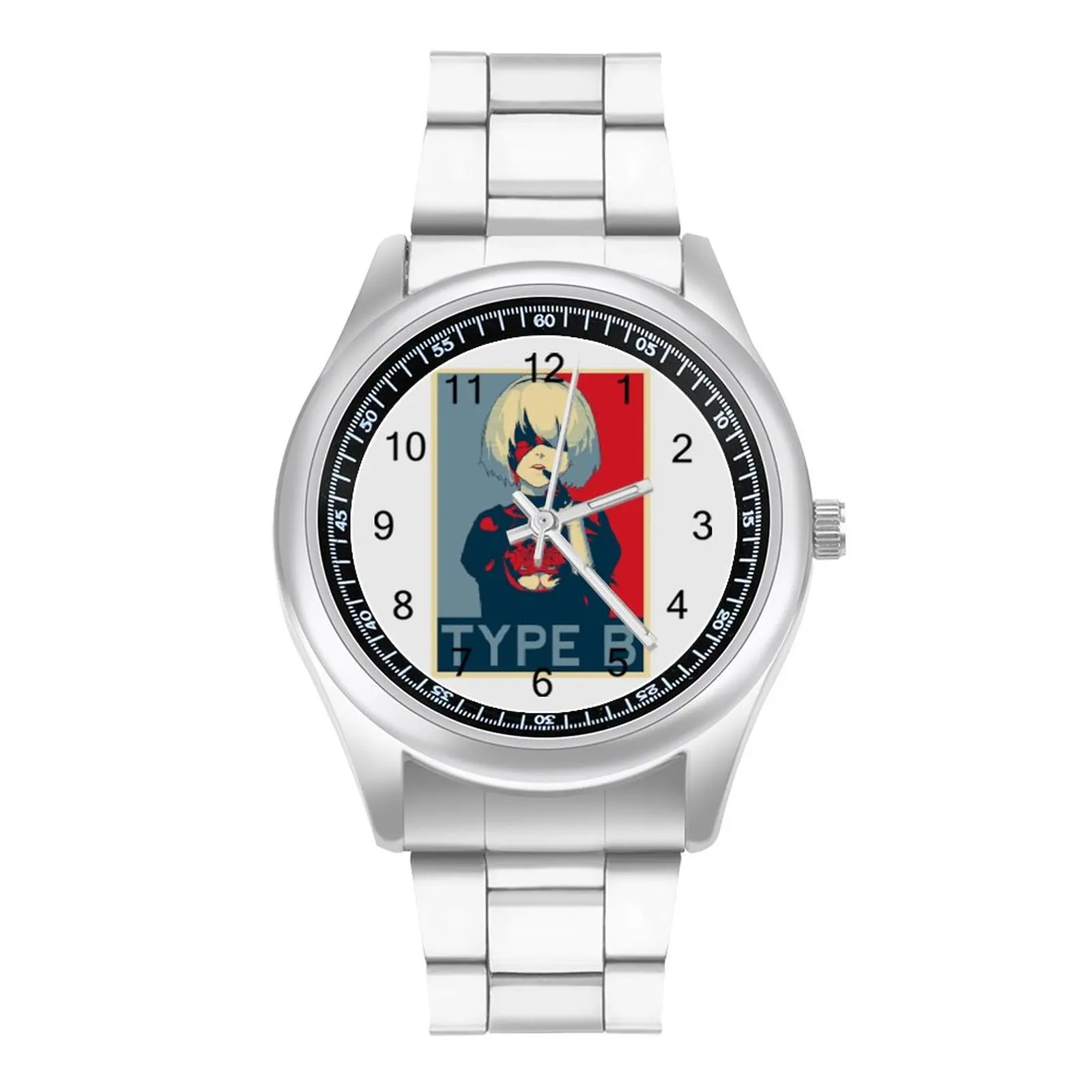 

Мужские кварцевые наручные часы, из стали