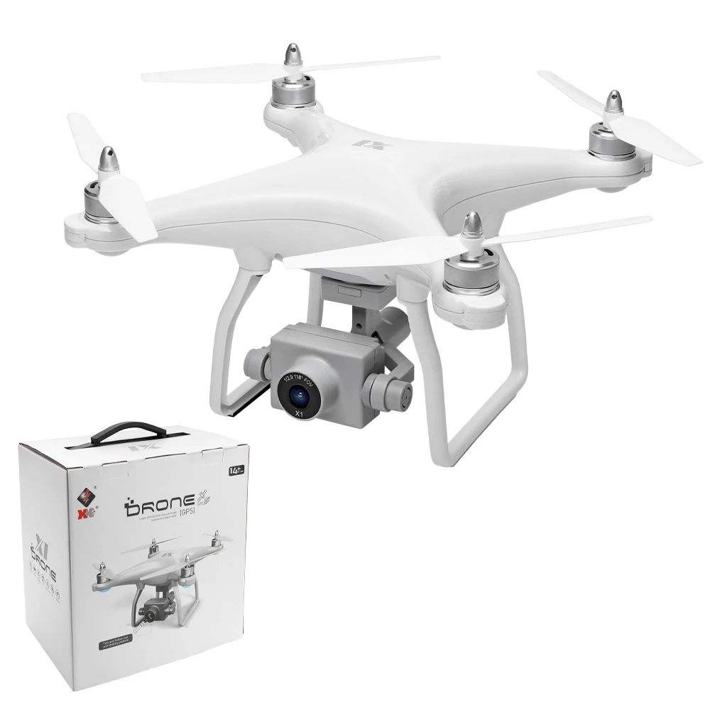 WLtoys XK X1, беспилотные летательные аппараты с Камера 1080P 2 оси 5G Wi-Fi FPV gps Квадрокоптер с дистанционным управлением Self-стабилизирующая подвеска бесщеточный мотор видео в режиме реального времени Дрон