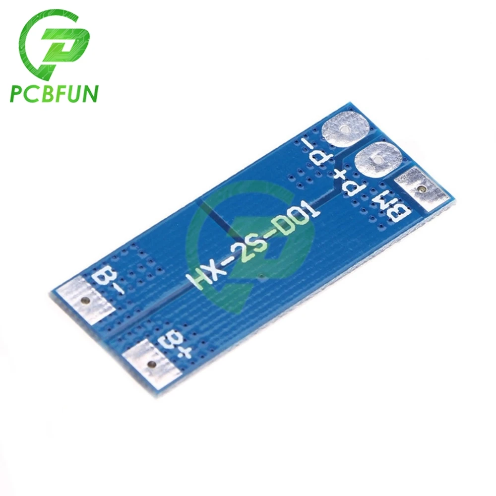 5 шт./лот 2S 8A Li-Ion 7 4 В 8 в 18650 BMS PCM 15A плата защиты аккумулятора bms Pcm для литий-ионного