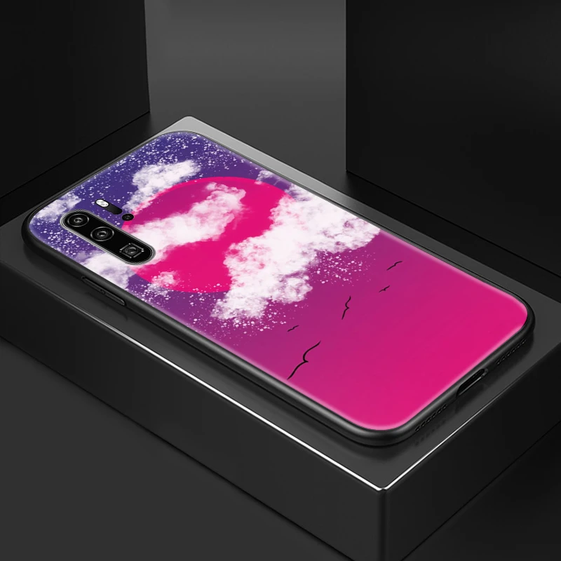 

Phone Case For Huawei P30 Pro Lite Back Cover Funda Carcasa Coque For Huawei P30 Pro Lite Sunset Sunset Sunset For Huawei P30