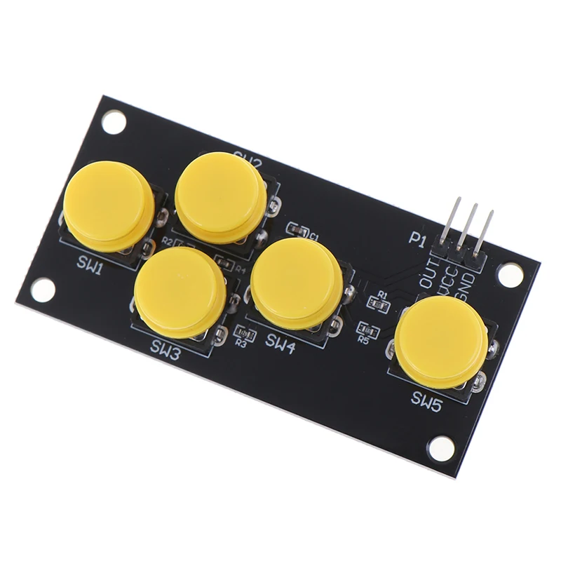 AD клавиатура имитирует пять ключей модуль аналоговая кнопка для Arduino датчик