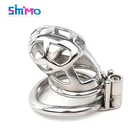 SMMQ Новинка 304, устройство целомудрия из нержавеющей стали, семейная клетка для петуха, в форме кобры 404550 мм, святой тренажер для взрослых