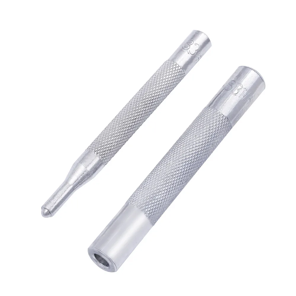 11 шт./компл. металлический кожаный инструмент для рукоделия дырокол