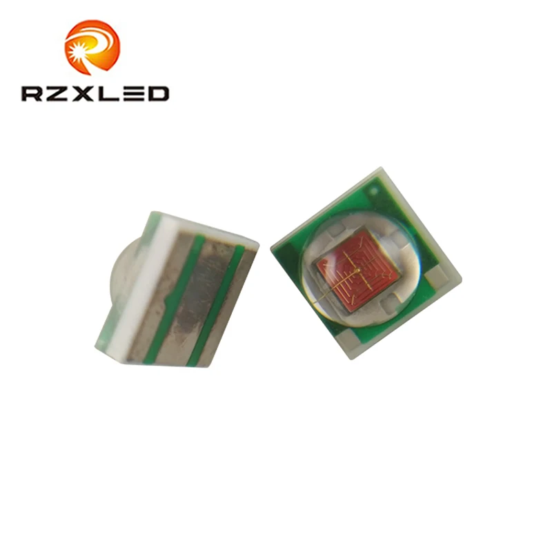 10 шт./лот светодиодный 3 Вт 700MA 2,3 V Red620NM 625NM 630NM внешнее крепление 3535 посылка чип для навигации светильник