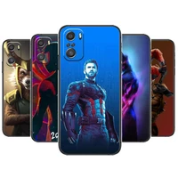 avengers marvel for xiaomi redmi note 10s 10 9t 9s 9 8t 8 7s 7 6 5a 5 pro max soft black phone case