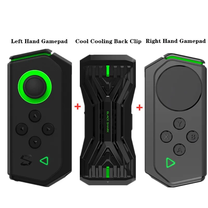 Xiaomi Black Shark 2, крутой охлаждающий Задний зажим, очень холодный чип, батарея 700 мА/ч, супер охлаждающий вентилятор, только для Black Shark 2 - Цвет: left right Cold Chip