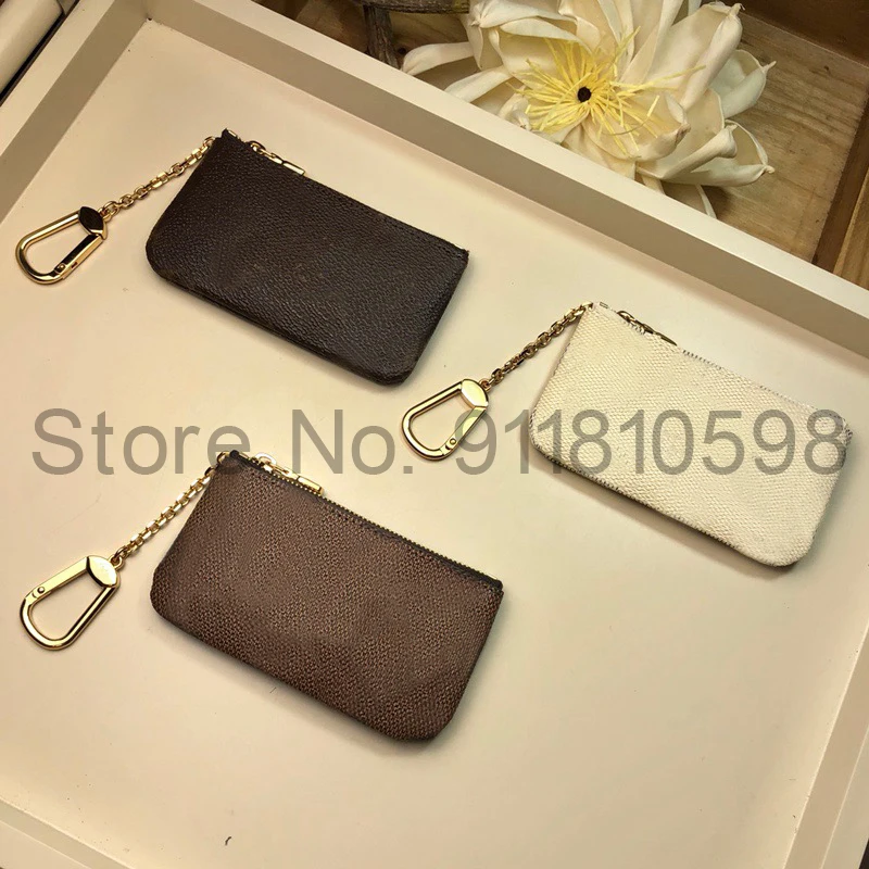 

Лидер продаж, Классический роскошный дизайнерский модный мини кошелек для мелочи для мужчин и женщин, милый кошелек для ключей, может сочет...