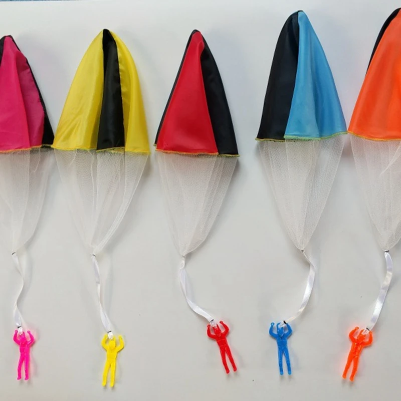 

10PCS Fun Mini Hand Thg Outdoor Play Games for Kids Soldier Parachute Toys for Toys Gift
