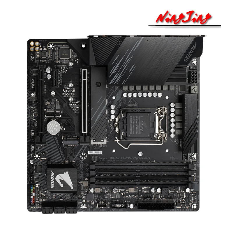 Intel Core i5 11400 CPU + GA B560M AORUS ELITE материнская плата подходит для LGA 1200 Материнская нового