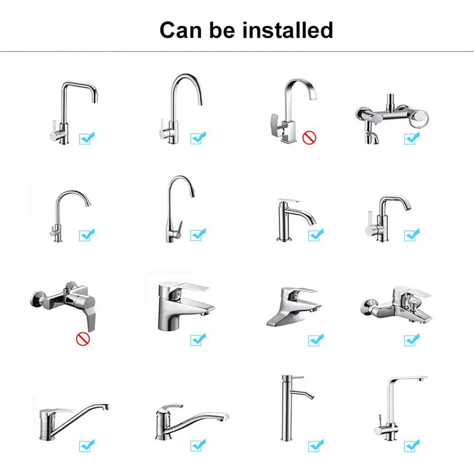 Аэратор для смесителя раковины водосберегающий распылитель с защитой от брызг
