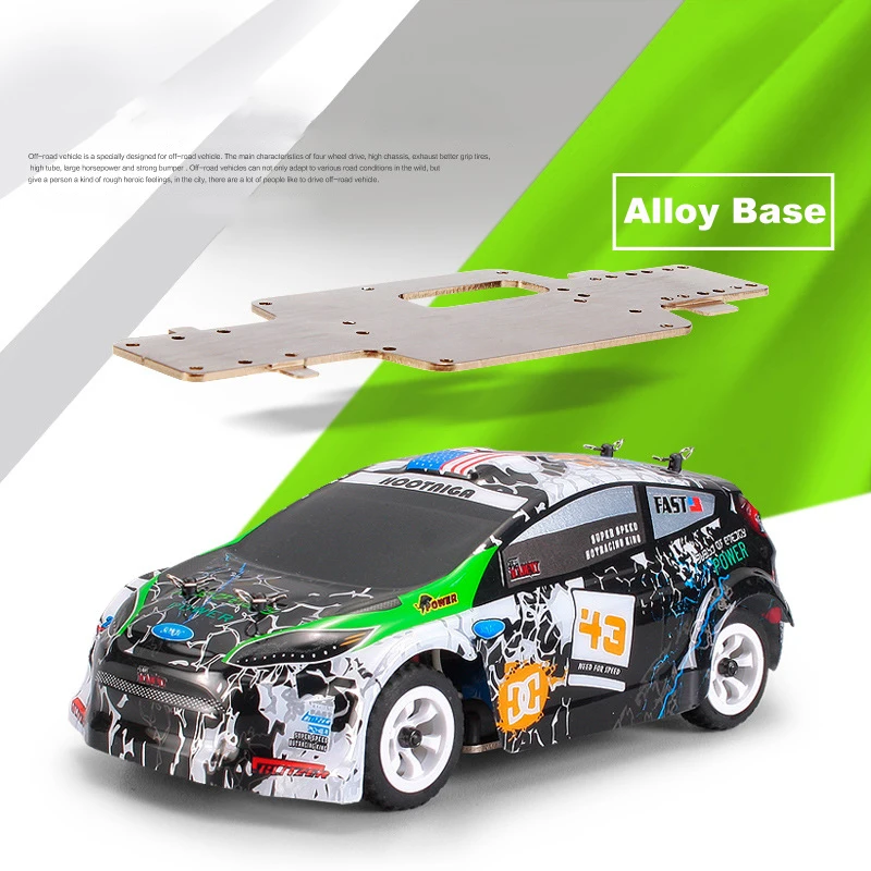 

K989 1:28 Electric Rc Car 30KM/H Alloy Chassis 4WD 2.4G Radio Remote Control Car High Speed Off Road Drift Truck Toys Gift Kids