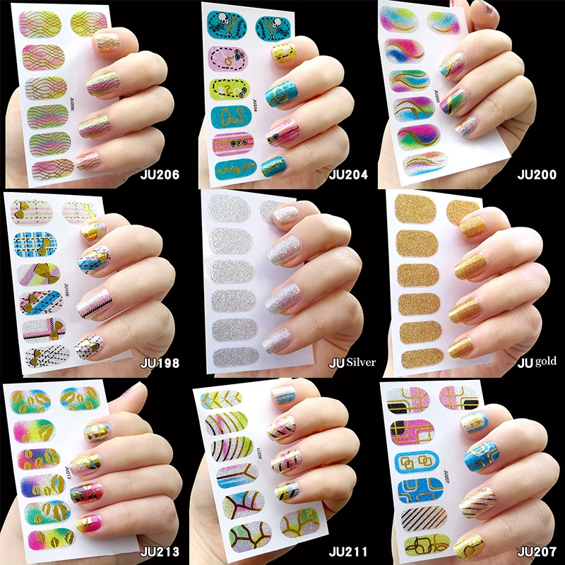 

6-30Pcs 3D Laser Butterflies Adhesive Nail Art Stickers Water Decals Manicure Stencil Nail Tips Decorations Manicure Accessories