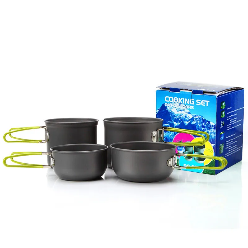 Сверхлегкая посуда для кемпинга набор посуды отдыха на природе походы пикник