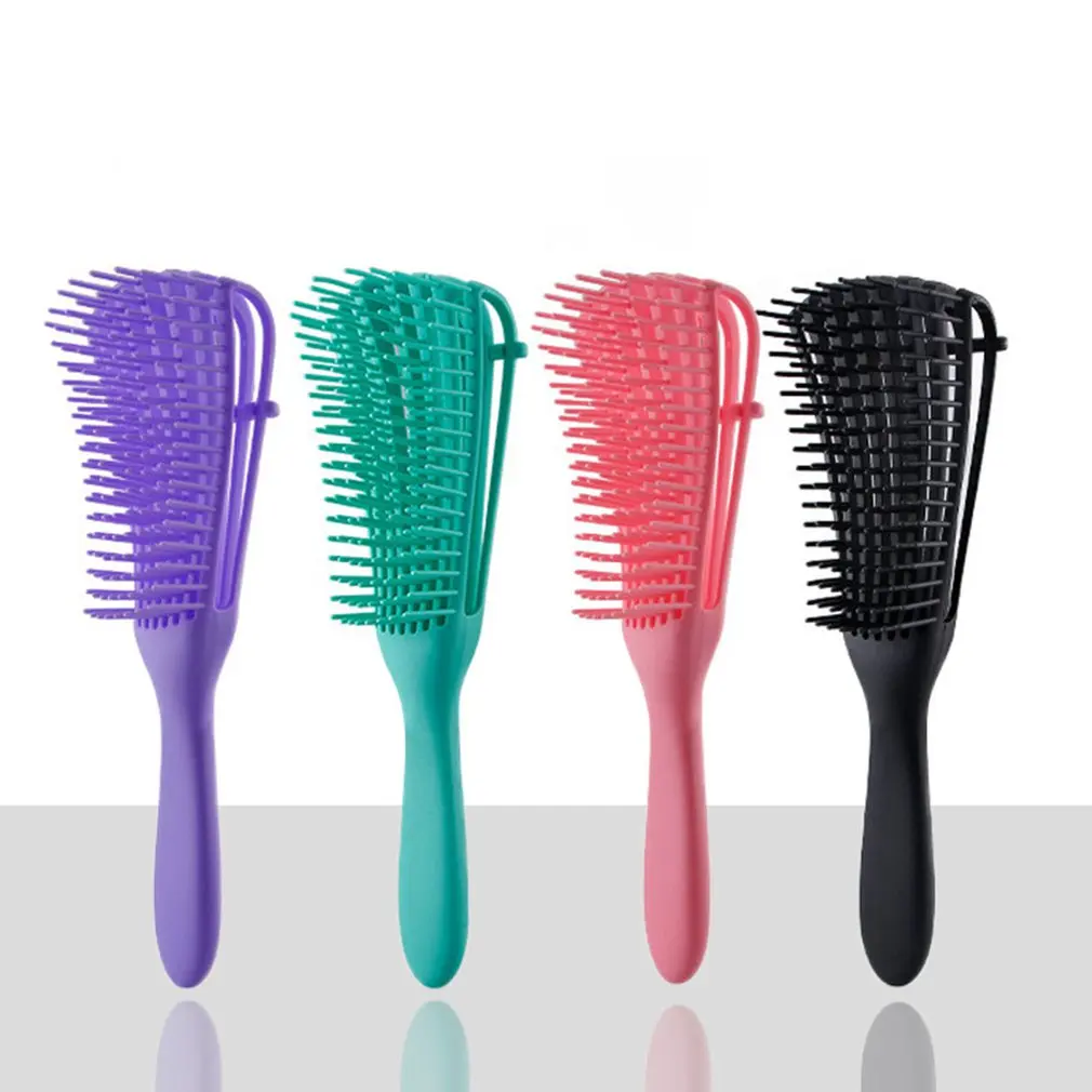 

Massage Hair Brush Detangling Wet Hair Comb For Curly Wet Dry Oil Thick Hair Ergonomic Design Tangle Comb