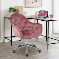 adjustable desk gaming chair flannel office chair single sofa chair flannel couch swivel executive cafes makeup armchair for us