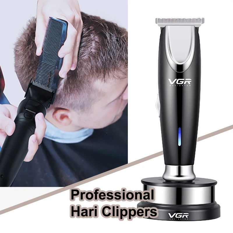 

VGR Haircut Charging Oil Clippers Shaver Engraving Zero Blade Fader Men's Hair Clipper Electric Beard Trimmer Grooming Kit V-006