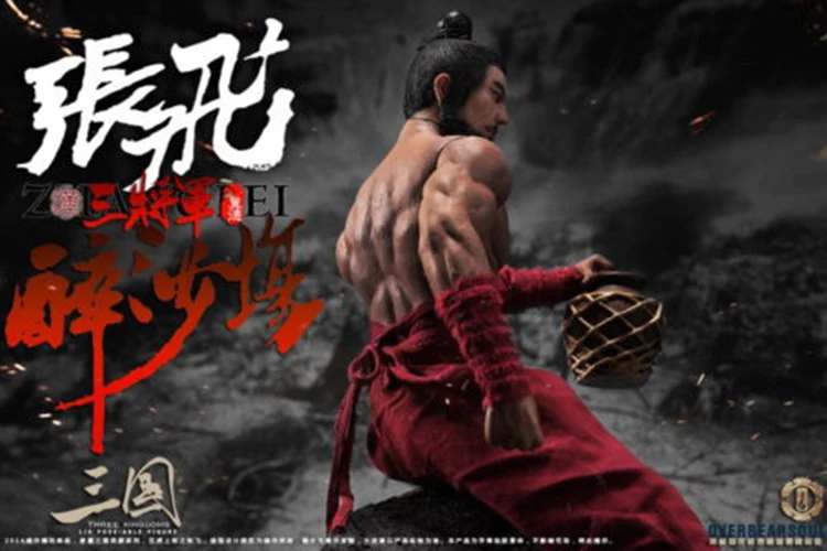 1/6 Китайский древний три Королевства черный общий Китай zhang fei полный набор фигурка модель для фанатов коллекция подарки