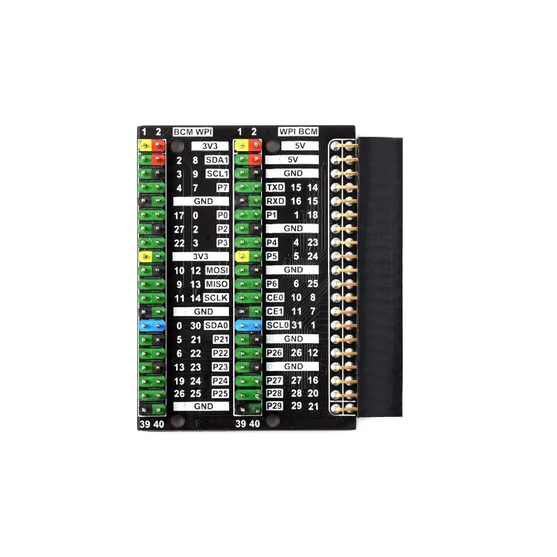 Raspberry Pi 400 GPIO заголовок адаптер расширение 2x 40-контактный разъем | Компьютеры и