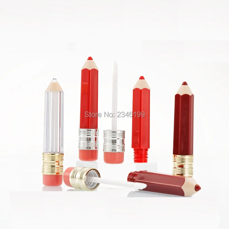 Пустые тюбики для блеска губ прозрачный косметический контейнер многоразовый