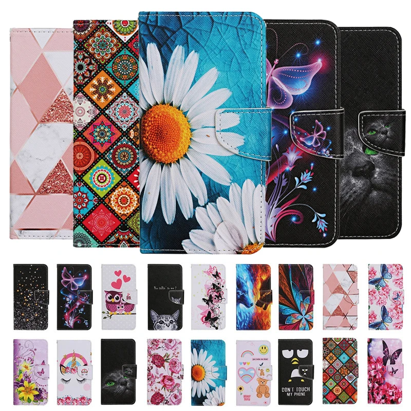 Флип кошелек для Huawei P Smart 2020 чехол Plus PSmart 2021 Z PSmartZ 2019 кожаный телефона с