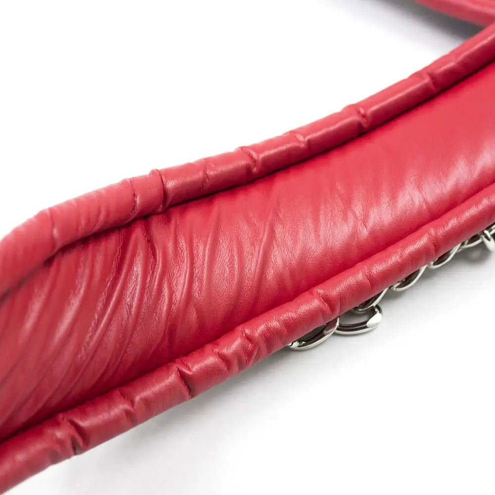 Наручники из искусственной кожи на запястье и лодыжки регулируемый плюшевый