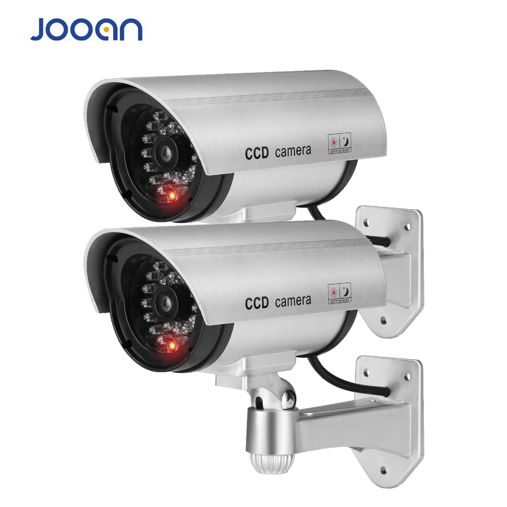 

JOOAN Outdoor Dummy Camera Surveillance Wireless LED light Fake camera home CCTV Security Camera Simulated video Surveillance