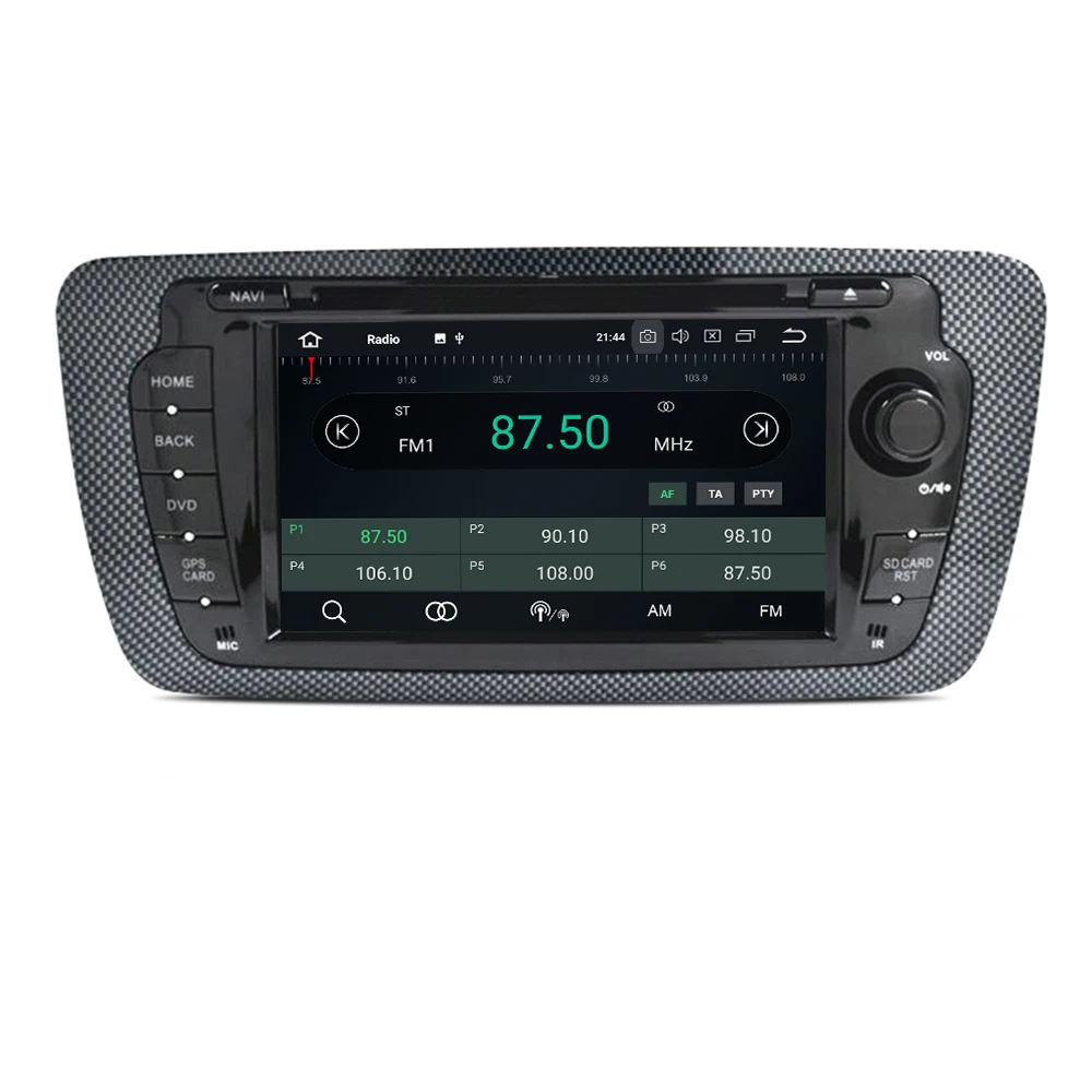Автомагнитола EKIY 7 &quotips Android 9 0 для Seat Ibiza 2009 2010 2012 2013 gps навигация 2 Din экран Радио