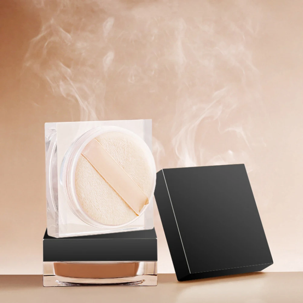 Square Setting Loose Powder  Private Label Cosmetics Face Bulk Makeup Oil Control Long-lasting