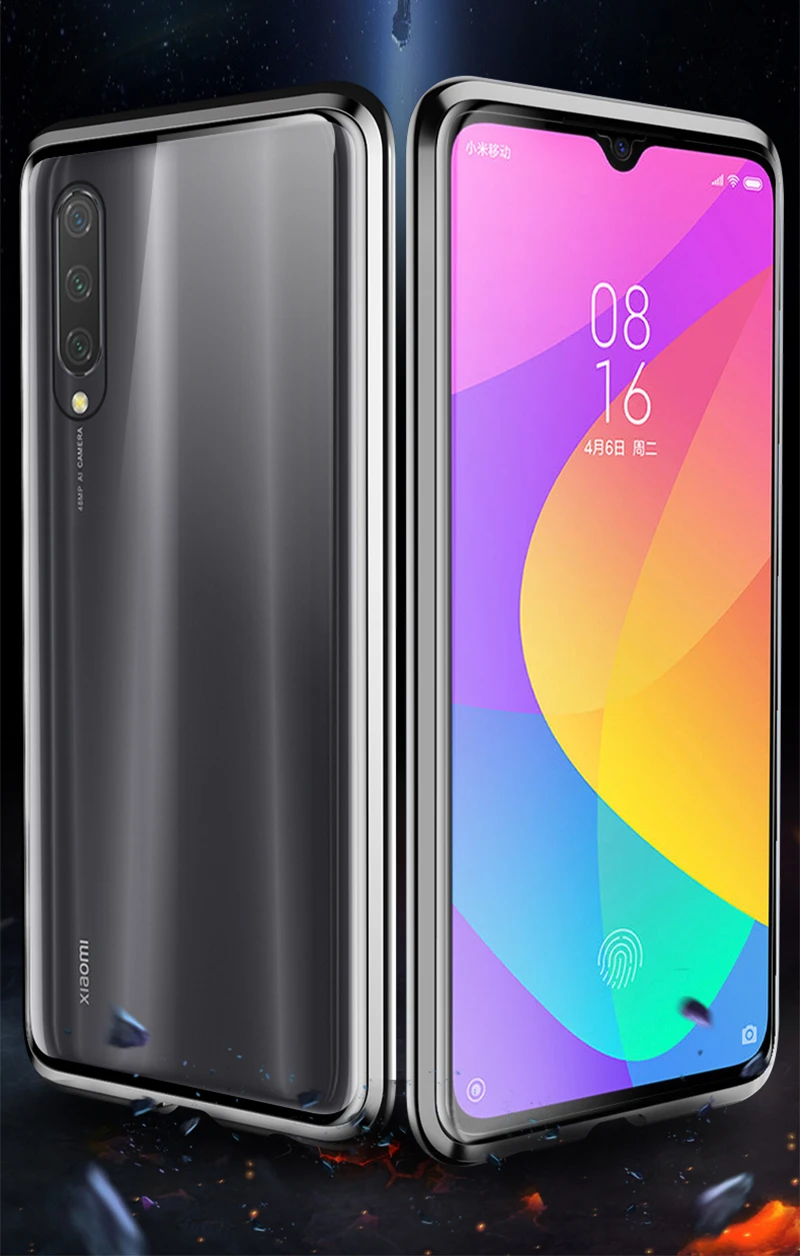 Металлический двусторонний чехол с магнитной адсорбцией для Xiao mi Red mi K20 Note 7 8 Pro 8 8A чехол для Xiaomi mi 9 Se 9T CC9 CC9E F1