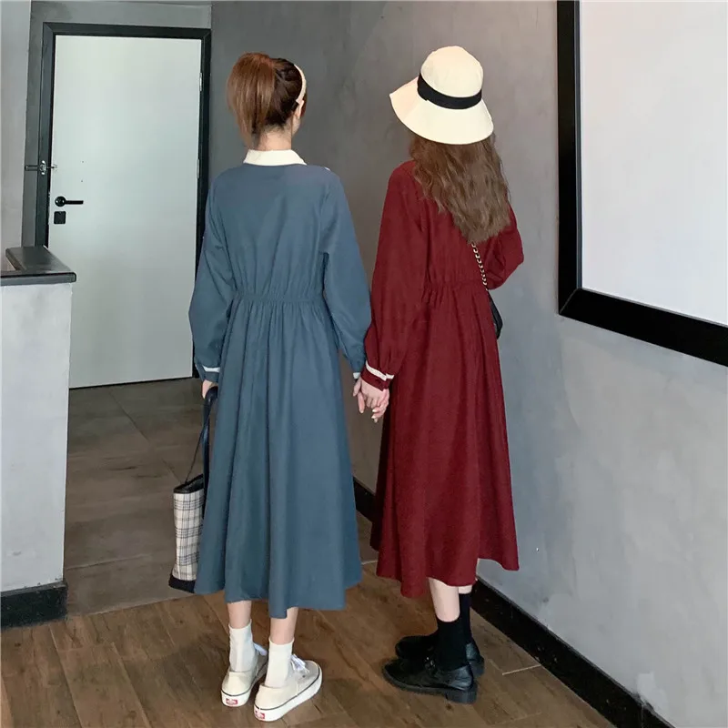 

Spring Kawaii Dress Women Elegant Sweet Designer Party Goth Dress Female Casual High Street Japanese Style Korean Dress 2021 New