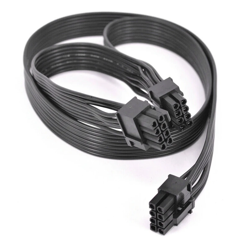 ATX CPU 8 Pin Male to Dual PCIe 2X (6 + 2) кабель адаптера питания для модульного блока Corsair (63 см 23