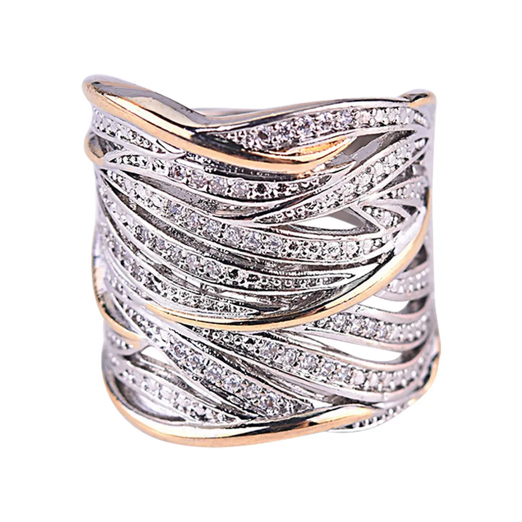 7 Color Models Ring Women Alloy Gold Anti-allergy Smooth Simple Wedding Couples Rings Bijouterie for Man or Woman Gift | Украшения и